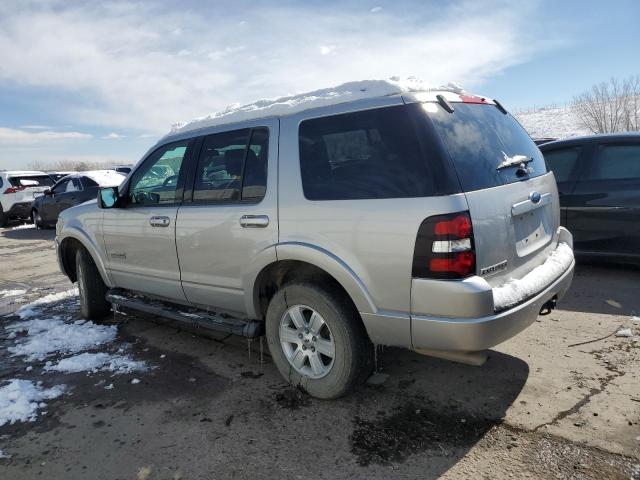 1FMEU73E58UA70748 - 2008 FORD EXPLORER XLT SILVER photo 2