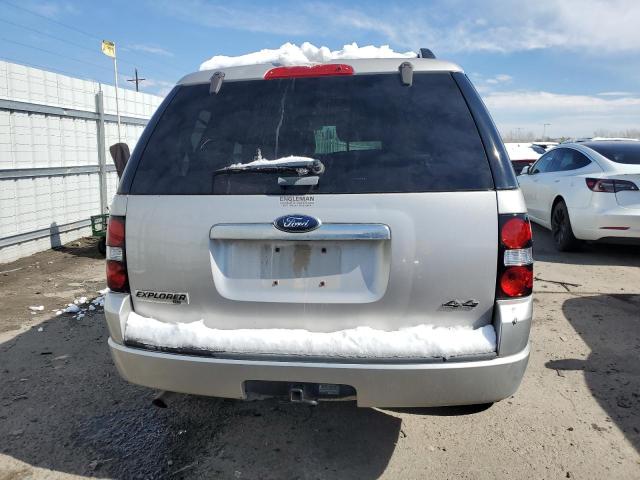 1FMEU73E58UA70748 - 2008 FORD EXPLORER XLT SILVER photo 6