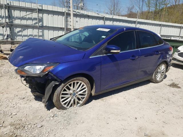 1FADP3J28DL130651 - 2013 FORD FOCUS TITANIUM BLUE photo 1