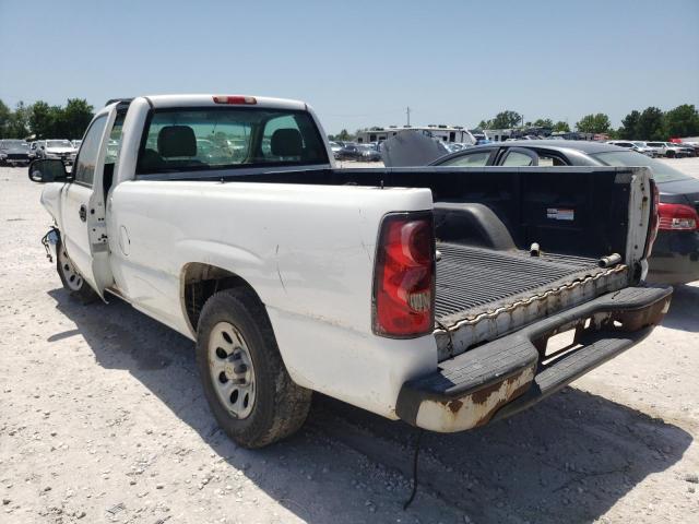 1GCEC14XX7Z149550 - 2007 CHEVROLET SILVERADO C1500 CLASSIC WHITE photo 3