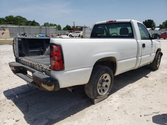 1GCEC14XX7Z149550 - 2007 CHEVROLET SILVERADO C1500 CLASSIC WHITE photo 4