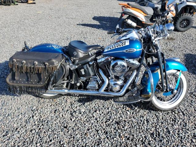 1HD1BYB125Y015027 - 2005 HARLEY-DAVIDSON FLSTSI BLUE photo 1