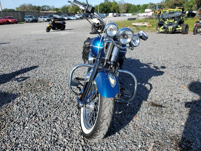 1HD1BYB125Y015027 - 2005 HARLEY-DAVIDSON FLSTSI BLUE photo 2