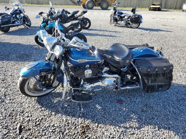 1HD1BYB125Y015027 - 2005 HARLEY-DAVIDSON FLSTSI BLUE photo 3