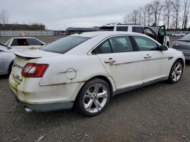 1FAHP2KT9AG118077 - 2010 FORD TAURUS SHO WHITE photo 3