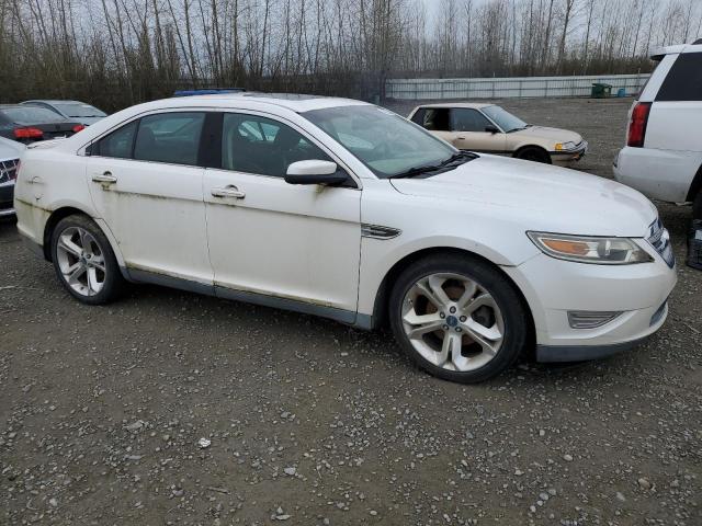 1FAHP2KT9AG118077 - 2010 FORD TAURUS SHO WHITE photo 4