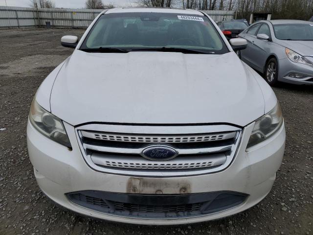 1FAHP2KT9AG118077 - 2010 FORD TAURUS SHO WHITE photo 5