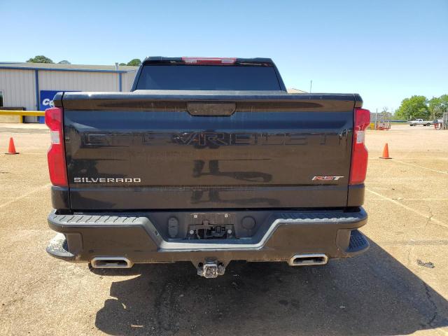 1GCUDEETXNZ644081 - 2022 CHEVROLET SILVERADO K1500 RST BLACK photo 6