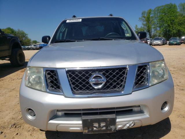 5N1AR1NB0AC621728 - 2010 NISSAN PATHFINDER S 银色 照片 5
