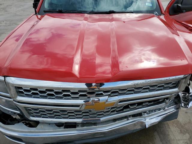 1GCRCREH0EZ178074 - 2014 CHEVROLET SILVERADO C1500 LT RED photo 11