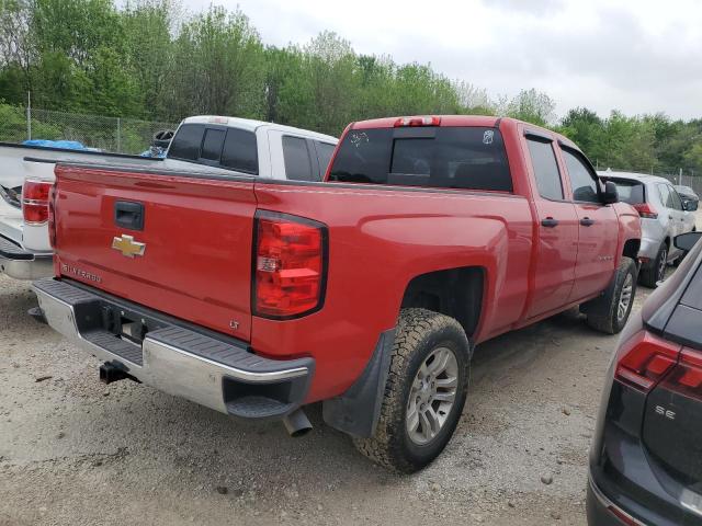 1GCRCREH0EZ178074 - 2014 CHEVROLET SILVERADO C1500 LT RED photo 3