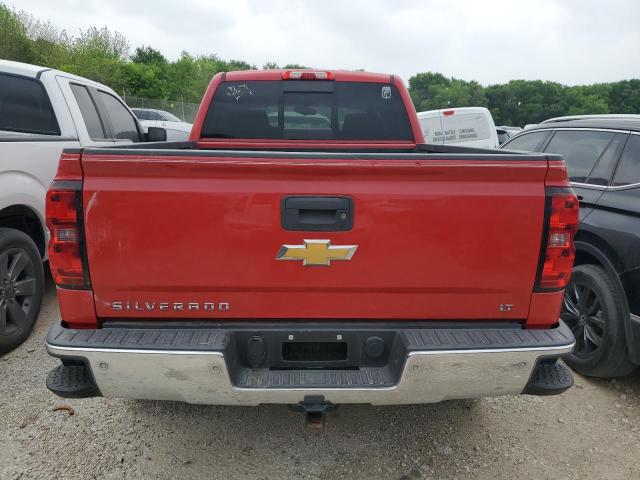 1GCRCREH0EZ178074 - 2014 CHEVROLET SILVERADO C1500 LT RED photo 6