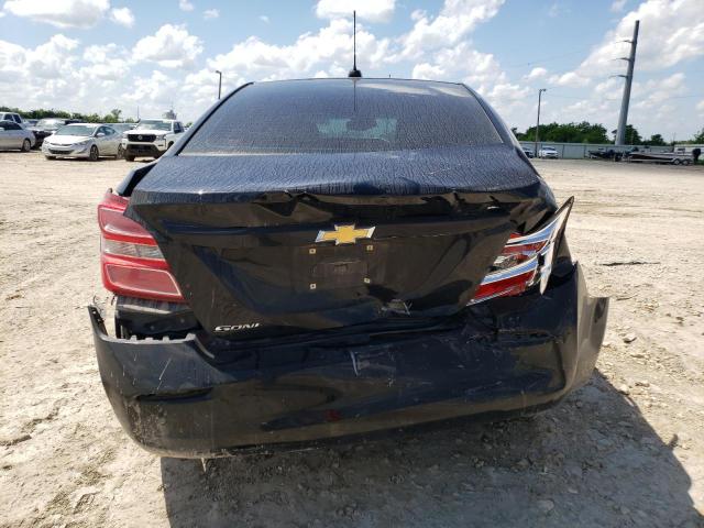 1G1JB5SH9J4134135 - 2018 CHEVROLET SONIC LS 黑色 照片 6