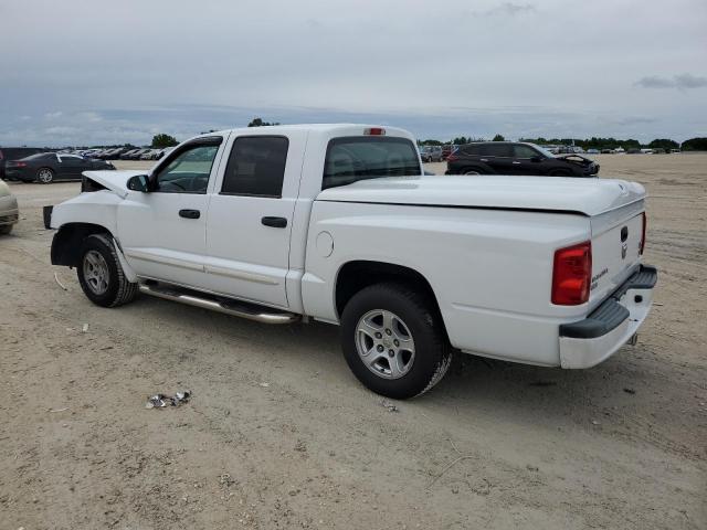 1D7HE48N75S237341 - 2005 DODGE DAKOTA QUAD SLT WHITE photo 2