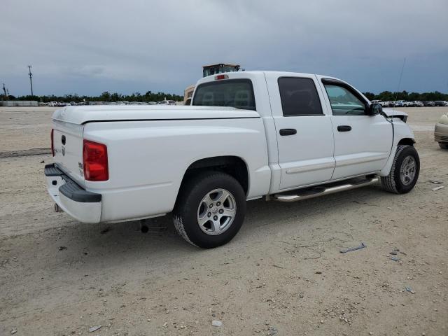 1D7HE48N75S237341 - 2005 DODGE DAKOTA QUAD SLT WHITE photo 3