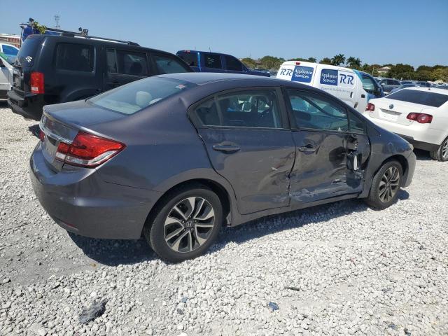 19XFB2F80EE028537 - 2014 HONDA CIVIC EX GRAY photo 3