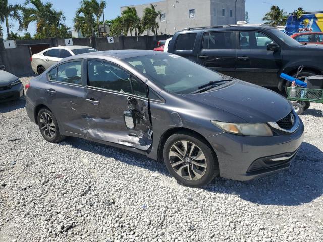 19XFB2F80EE028537 - 2014 HONDA CIVIC EX GRAY photo 4