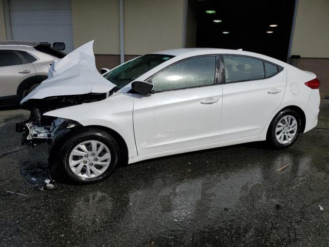 5NPD74LF4JH379318 - 2018 HYUNDAI ELANTRA SE WHITE photo 1