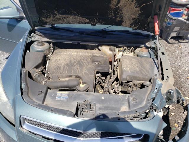 1G1ZH57B294172713 - 2009 CHEVROLET MALIBU 1LT TEAL photo 11