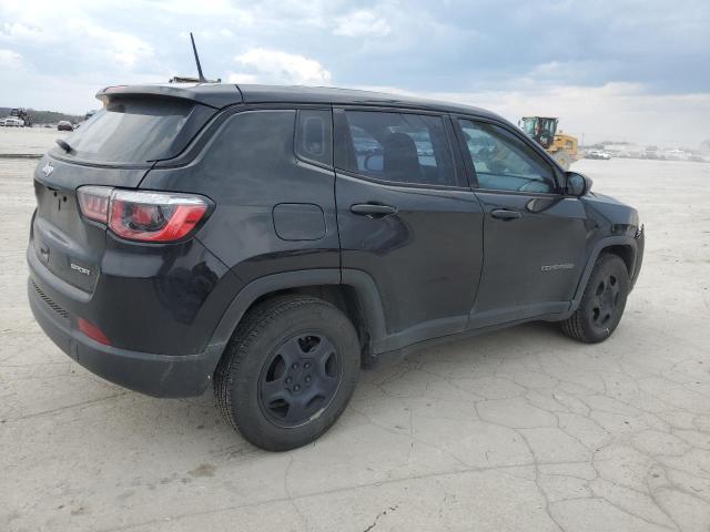 3C4NJCAB0JT318502 - 2018 JEEP COMPASS SPORT BLACK photo 3