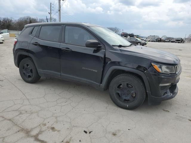 3C4NJCAB0JT318502 - 2018 JEEP COMPASS SPORT BLACK photo 4