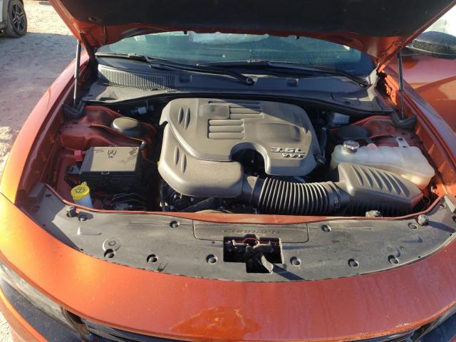 2C3CDXBGXNH119718 - 2022 DODGE CHARGER SXT ORANGE photo 11