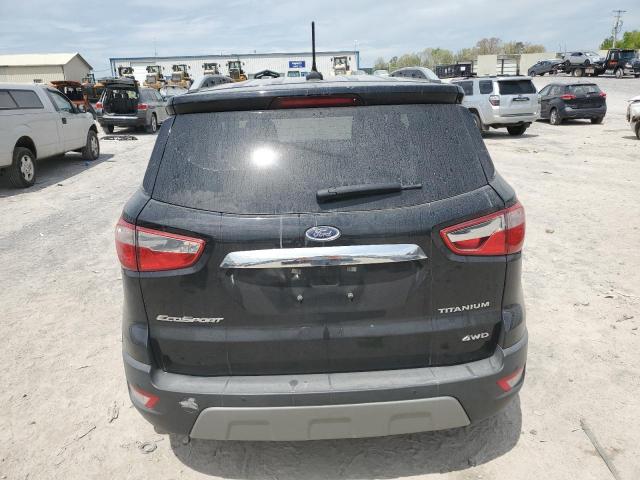 MAJ6S3KL5KC254338 - 2019 FORD ECOSPORT TITANIUM BLACK photo 6