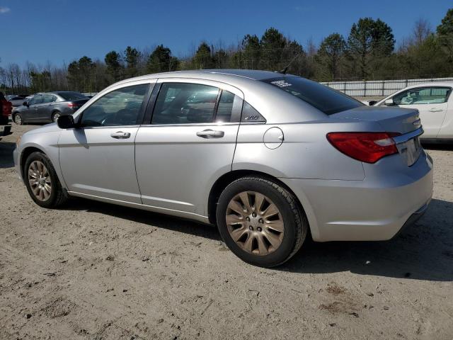 1C3CCBAG8CN153832 - 2012 CHRYSLER 200 LX SILVER photo 2