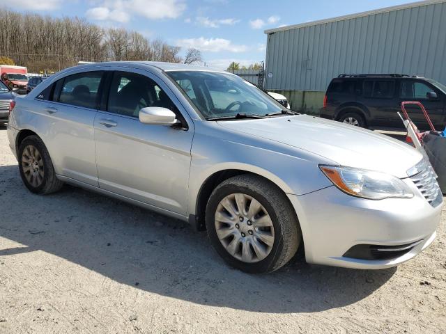 1C3CCBAG8CN153832 - 2012 CHRYSLER 200 LX SILVER photo 4