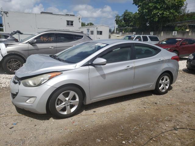 5NPDH4AE3DH242527 - 2013 HYUNDAI ELANTRA GLS SILVER photo 1