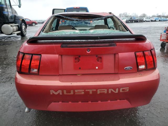 1FAFP4041YF239149 - 2000 FORD MUSTANG RED photo 6