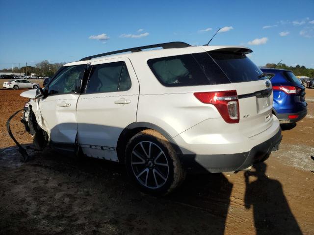 1FM5K7D89FGA83335 - 2015 FORD EXPLORER XLT WHITE photo 2