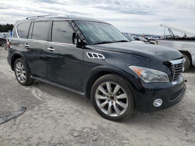 JN8AZ2NFXC9515191 - 2012 INFINITI QX56 BLACK photo 4