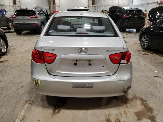 KMHDU46D17U175492 - 2007 HYUNDAI ELANTRA GLS SILVER photo 6