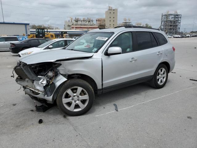 5NMSH13E37H105513 - 2007 HYUNDAI SANTA FE SE SILVER photo 1