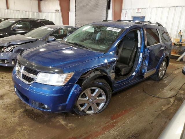 3D4PH6FV7AT213886 - 2010 DODGE JOURNEY R/T BLUE photo 1