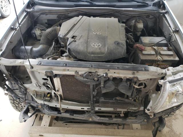 5TEUU42N48Z529663 - 2008 TOYOTA TACOMA ACCESS CAB ვერცხლისფერი ფოტო 11