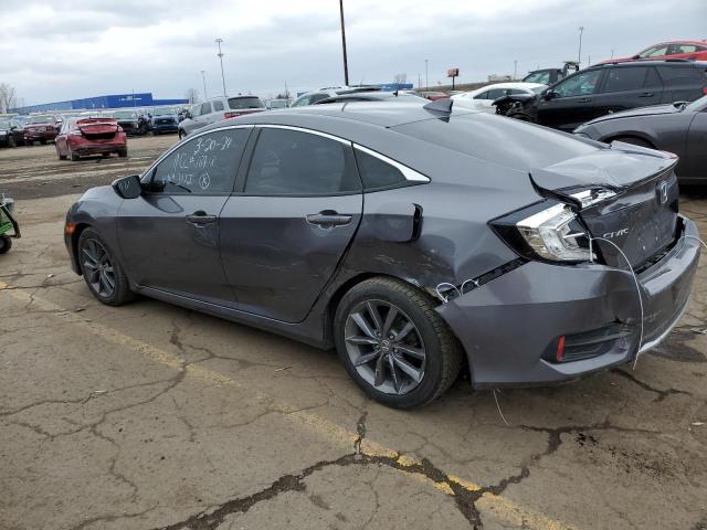 19XFC1F78KE003122 - 2019 HONDA CIVIC EXL ნაცრისფერი ფოტო 2