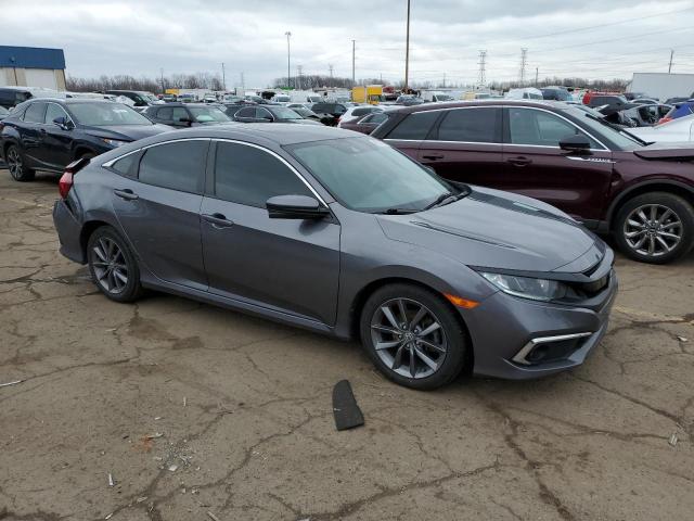 19XFC1F78KE003122 - 2019 HONDA CIVIC EXL ნაცრისფერი ფოტო 4