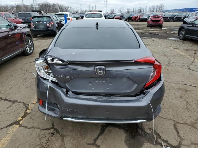 19XFC1F78KE003122 - 2019 HONDA CIVIC EXL ნაცრისფერი ფოტო 6