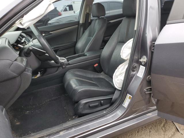 19XFC1F78KE003122 - 2019 HONDA CIVIC EXL ნაცრისფერი ფოტო 7