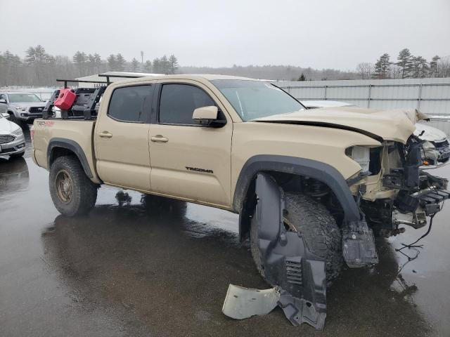 3TMCZ5AN7LM317740 - 2020 TOYOTA TACOMA DOUBLE CAB BEIGE photo 4