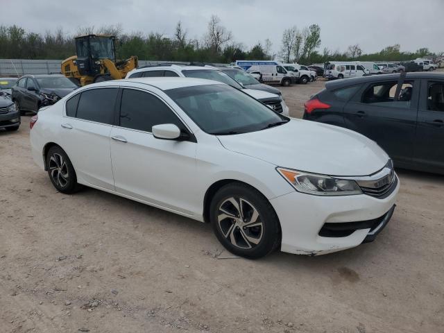 1HGCR2F36GA226517 - 2016 HONDA ACCORD LX WHITE photo 4