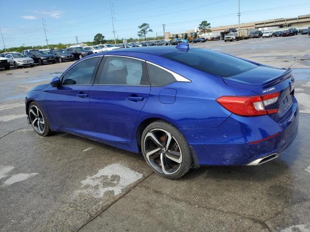 1HGCV1F3XKA127391 - 2019 HONDA ACCORD SPORT BLUE photo 2