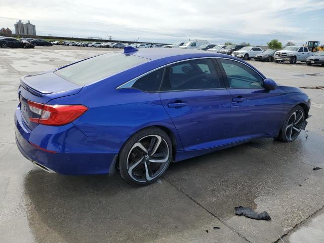 1HGCV1F3XKA127391 - 2019 HONDA ACCORD SPORT BLUE photo 3