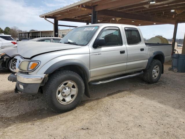 5TEGN92N02Z129436 - 2002 TOYOTA TACOMA DOUBLE CAB PRERUNNER SILVER photo 1