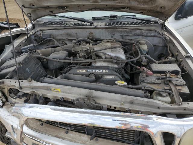 5TEGN92N02Z129436 - 2002 TOYOTA TACOMA DOUBLE CAB PRERUNNER SILVER photo 11