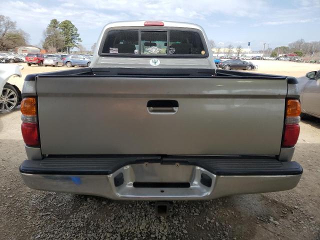 5TEGN92N02Z129436 - 2002 TOYOTA TACOMA DOUBLE CAB PRERUNNER SILVER photo 6