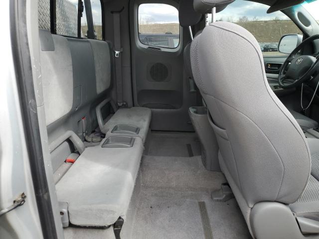 5TEUU42N25Z029819 - 2005 TOYOTA TACOMA ACCESS CAB ნაცრისფერი ფოტო 10