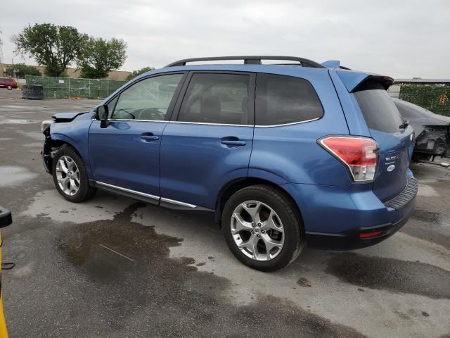 JF2SJAWCXJH571237 - 2018 SUBARU FORESTER 2.5I TOURING BLUE photo 2